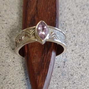 FIRM FINAL PRICE!*Sterling ring by P.Woods(8)
